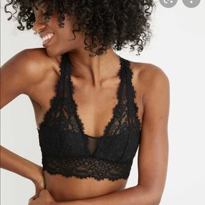 Aerie romantic lace plunge bralette
